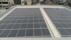 吉田支所太陽光発電設備の写真