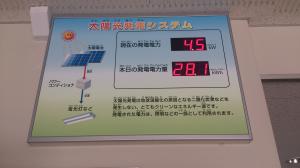 宇和島公共職業安定所太陽光モニターの写真