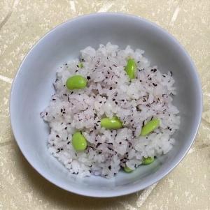 枝豆しそご飯