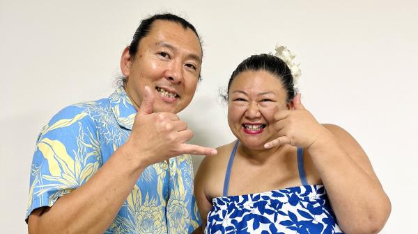 FMがいやパーソナリティ鈴木貴志さん・美幸さんの写真