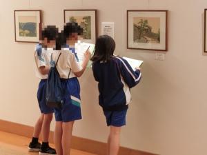 250508三間中学校1年生来館写真2