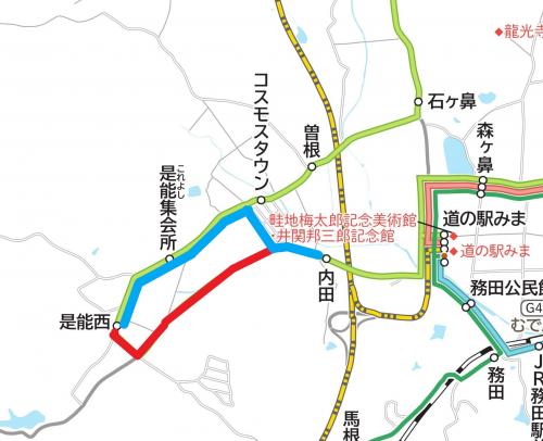 是能西周辺地図