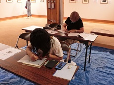 令和7年度木版画イベント写真1