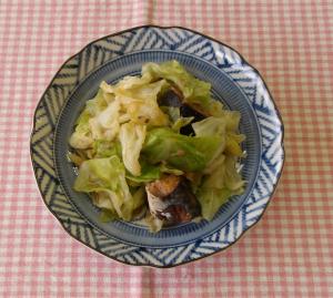 サバ缶キャベツ煮