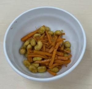 大豆入りカレーしりしり