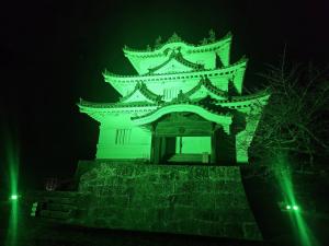 グリーンライトアップ