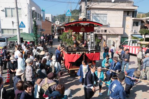 吉田祭のお練り行事