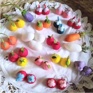 みかんイヤリング