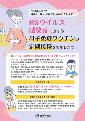 ＲＳウイルスワクチンについて