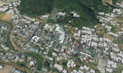 3D都市モデル整備例_三間支所