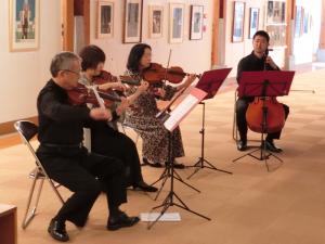令和8年愛媛交響楽団のメンバーによる弦楽四重奏ミニコンサート画像1