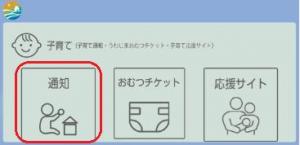サブメニュー通知