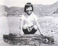 昭和40年代に撮影した大ウナギ