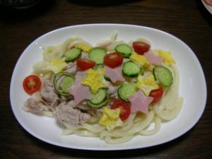 七夕サラダうどんの画像