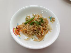 切り干し大根の焼きそば風の画像