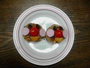 アンパンマンハンバーグの画像