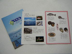 旬の魚パンフレットの写真