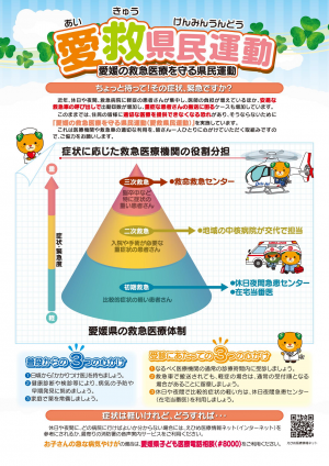 愛救県民運動ポスター