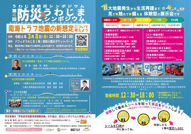 第４回うわじま防災シンポジウム