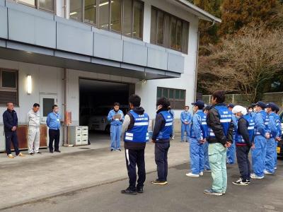 支援隊壮行会の様子その2