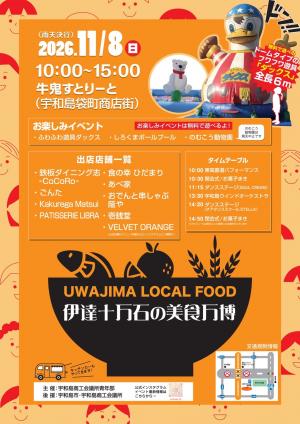 伊達十万石の美食万博（ポスター）