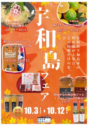 チラシ(宇和島フェア）